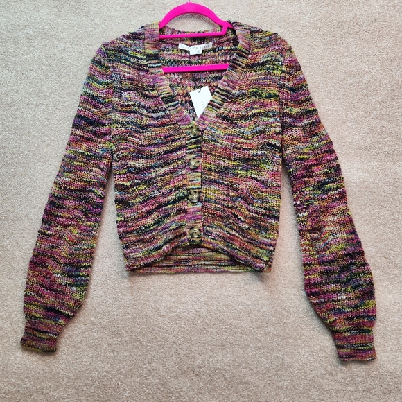 Veronica Beard Sweater Button Up Dolra Cardigan Size XS NEW NWT $395 - Picture 2 of 7
